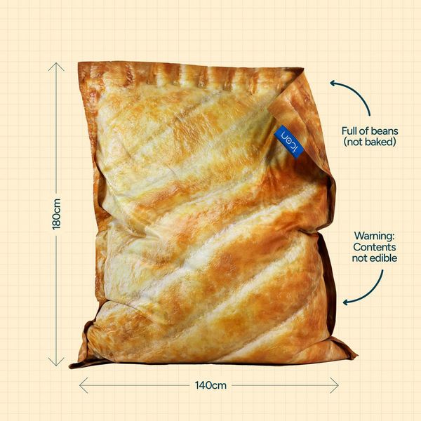Greggs X Icon Xl Steak Bake Bean Bag - Limited Edition