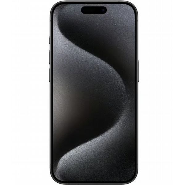 Refurbished Apple iPhone 15 Pro, 128GB, Black. Grade A