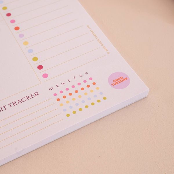 A4 Weekly Planner Pad | Colour Theory