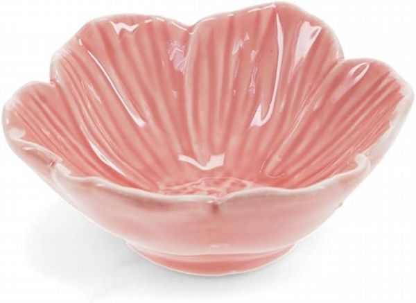 Ceramic flower bowl 9cm - Pink