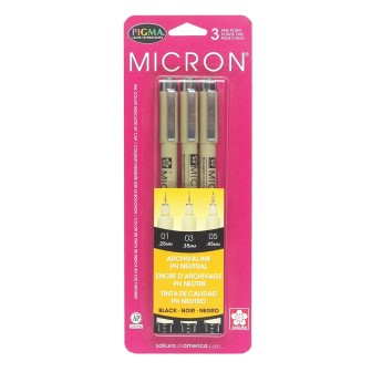 Sakura: Pigma: Pen: Set of 3