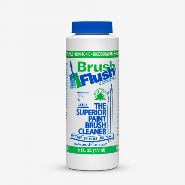 Brush Flush : Brush Cleaner : Non Toxic : 8oz