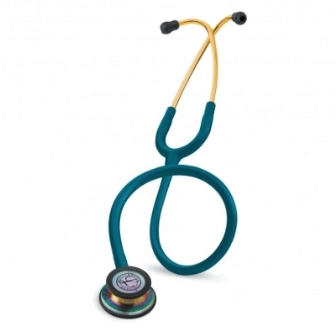 3M� Littmann Classic III Stethoscope - 27 inch - Rainbow Caribbean Blue