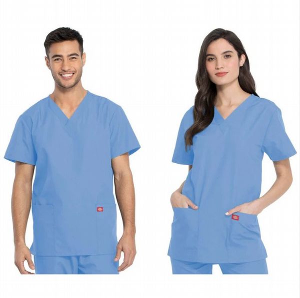 Unisex Dickies Scrub Set - Ceil Blue