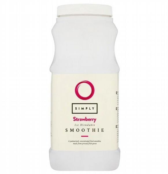 Simply Strawberry Smoothie Mix 1Ltr