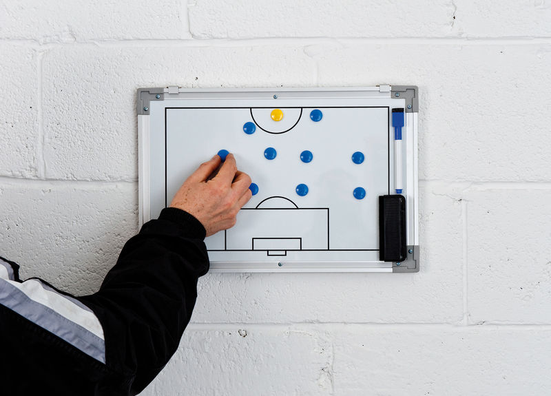 Precision Training Double - Sided Soccer Tactics Board 30x45cm - Each